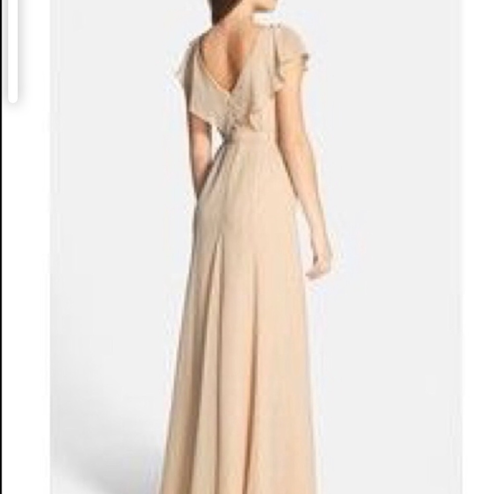 Jenny Yoo Cecilia Champagne Dress - Picture 2 of 6